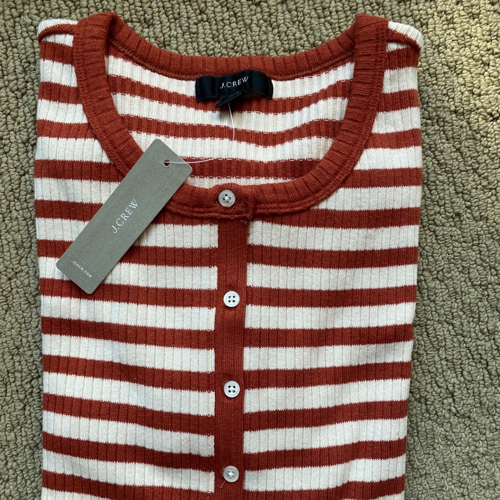 J. Crew Henley shirt (light weight sweater)